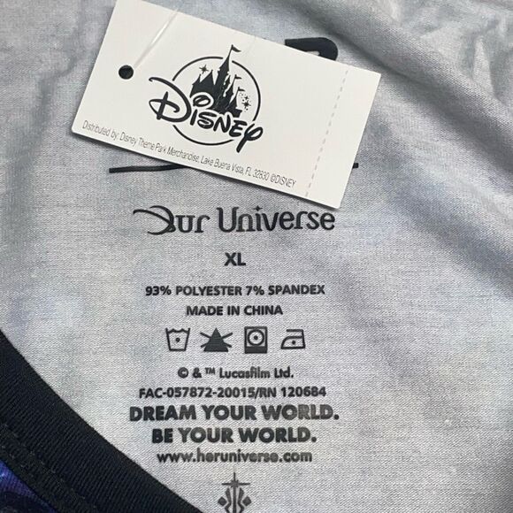 HerUniverse Disney Star Wars Galaxy Space Tee N0450 - Picture 7 of 8